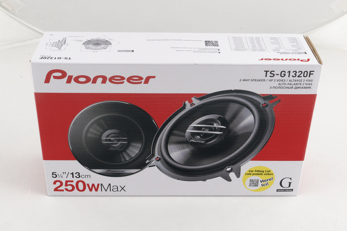 Bocinas para carro Pioneer TS-G1320F 5 pulgadas