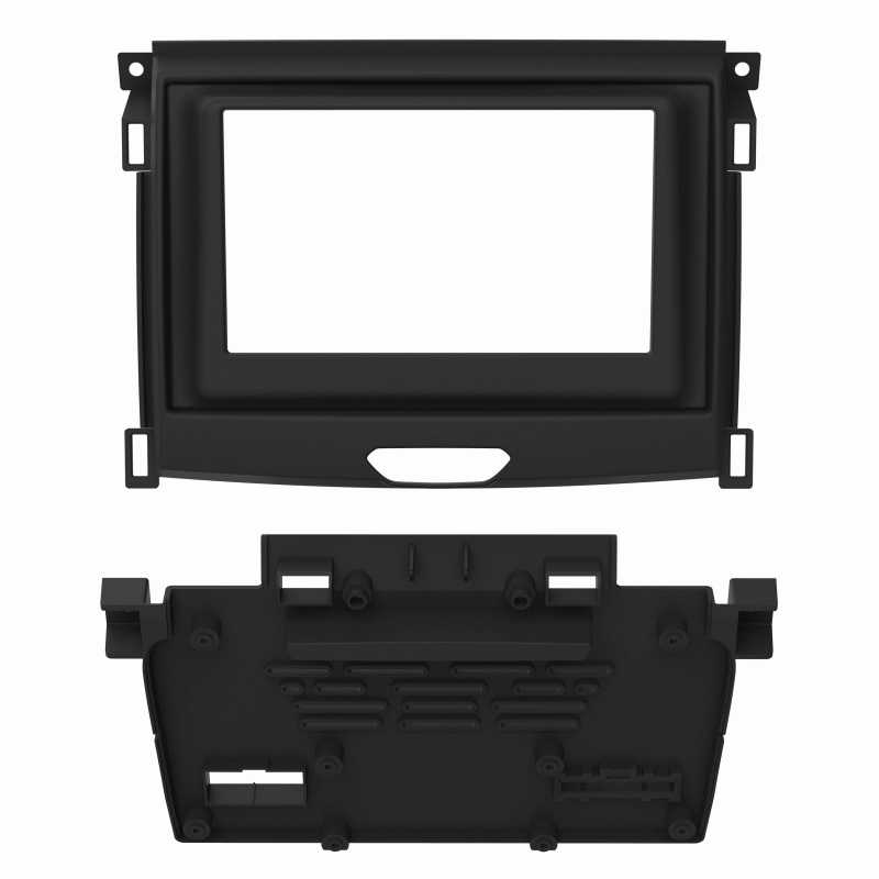 DASHKIT Ford Ranger 2019-Up doble din para modelos con pantalla de fábrica de 4,2 pulgadas - CÓDIGO 99-5857B