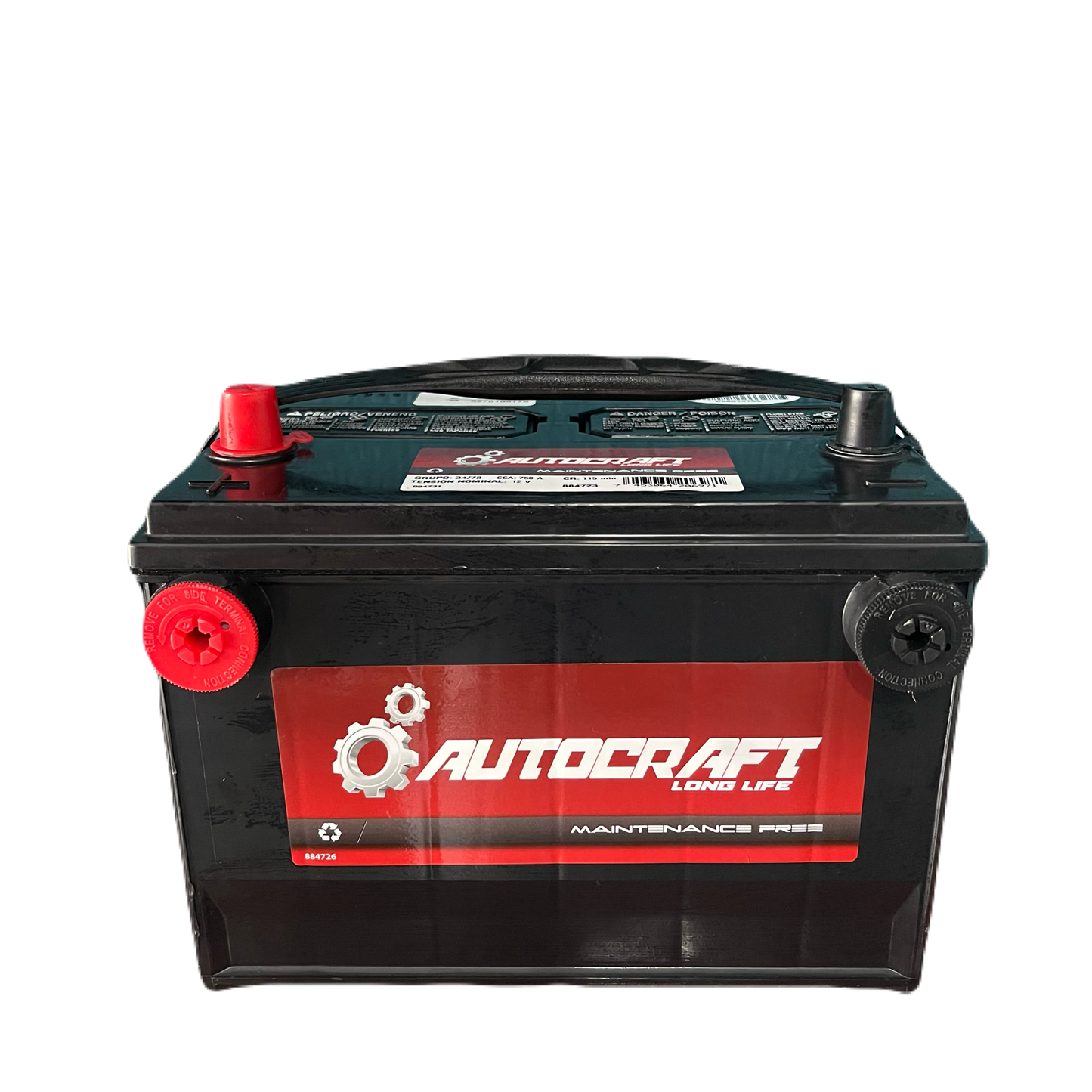 Batería para carro Autocraft 34/78 doble propósito