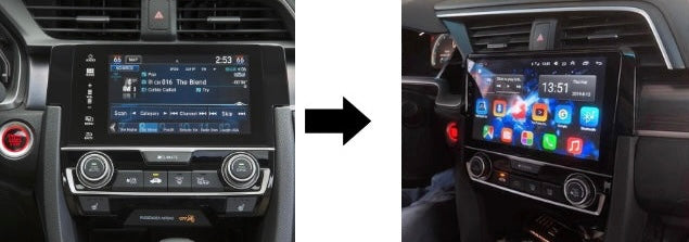Dashkit Honda Civic 2016-2021 de 9 pulgadas