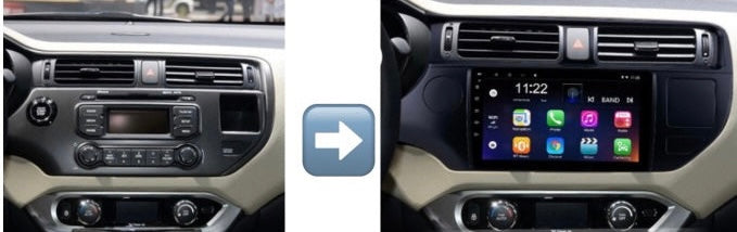 Dashkit Kia Rio 2012+ de 9 pulgadas