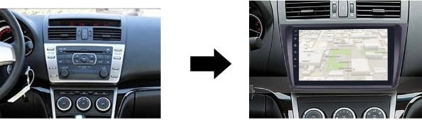 Dashkit Mazda 6 2009-2013 de 9 pulgadas