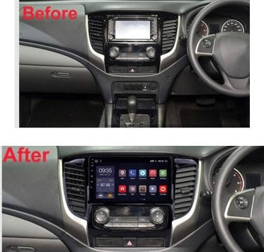 Dashkit Mitsubishi L200 2016+ tritón de 9 pulgadas