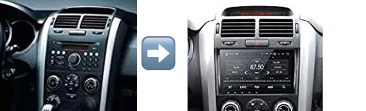 Dashkit Suzuki Grand Vitara 2005+ de 9 pulgadas