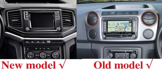 Combo Volkswagen Amarok 2009-UP | Radio de pantalla Android 10 pulgadas carplay / androidauto inalámbrico