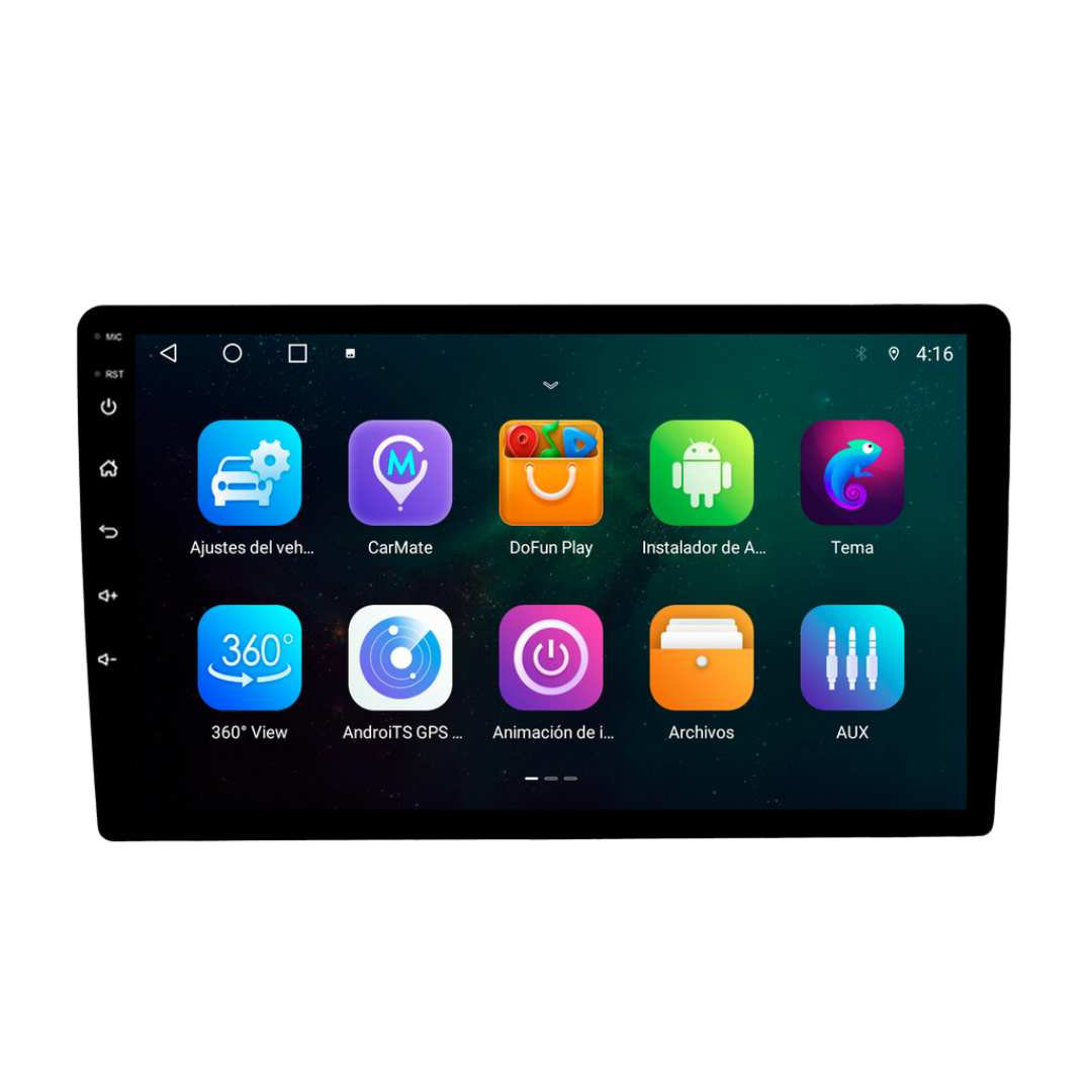 RADIO ANDROID XTENZO PANTALLA 10 PULGADAS FULL TOUCH + CARPLAY/ ANDROIDAUTO INALĂMBRICO