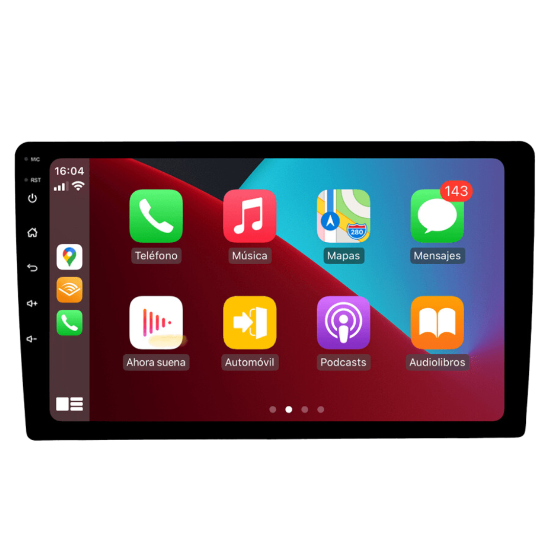 RADIO ANDROID XTENZO PANTALLA 10 PULGADAS FULL TOUCH + CARPLAY/ ANDROIDAUTO INALĂMBRICO