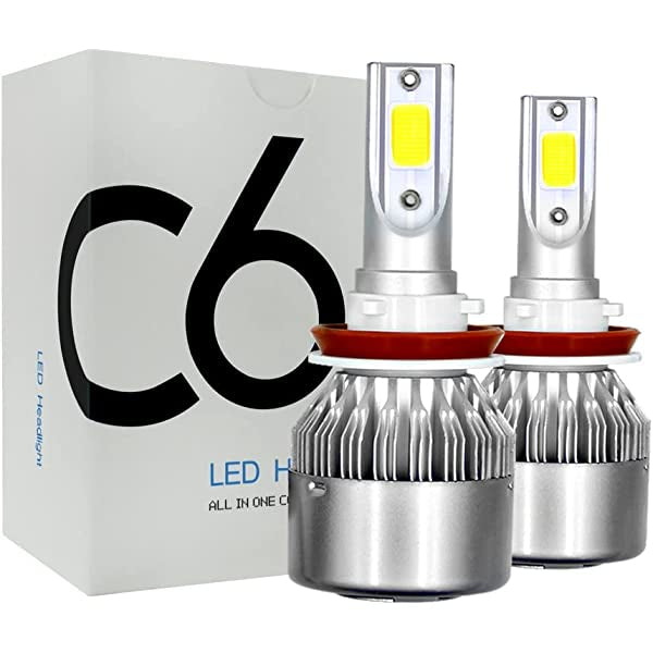 Par luces Led H11 72w / 7600Lm (2x 36W / 3800Lm) - Tienda8