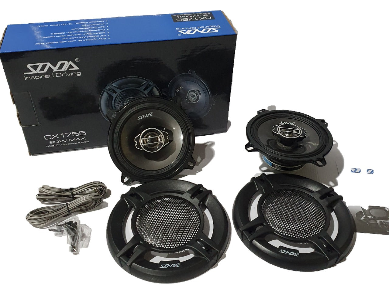 Bocinas Sonda 5 pulgadas redondas - Par