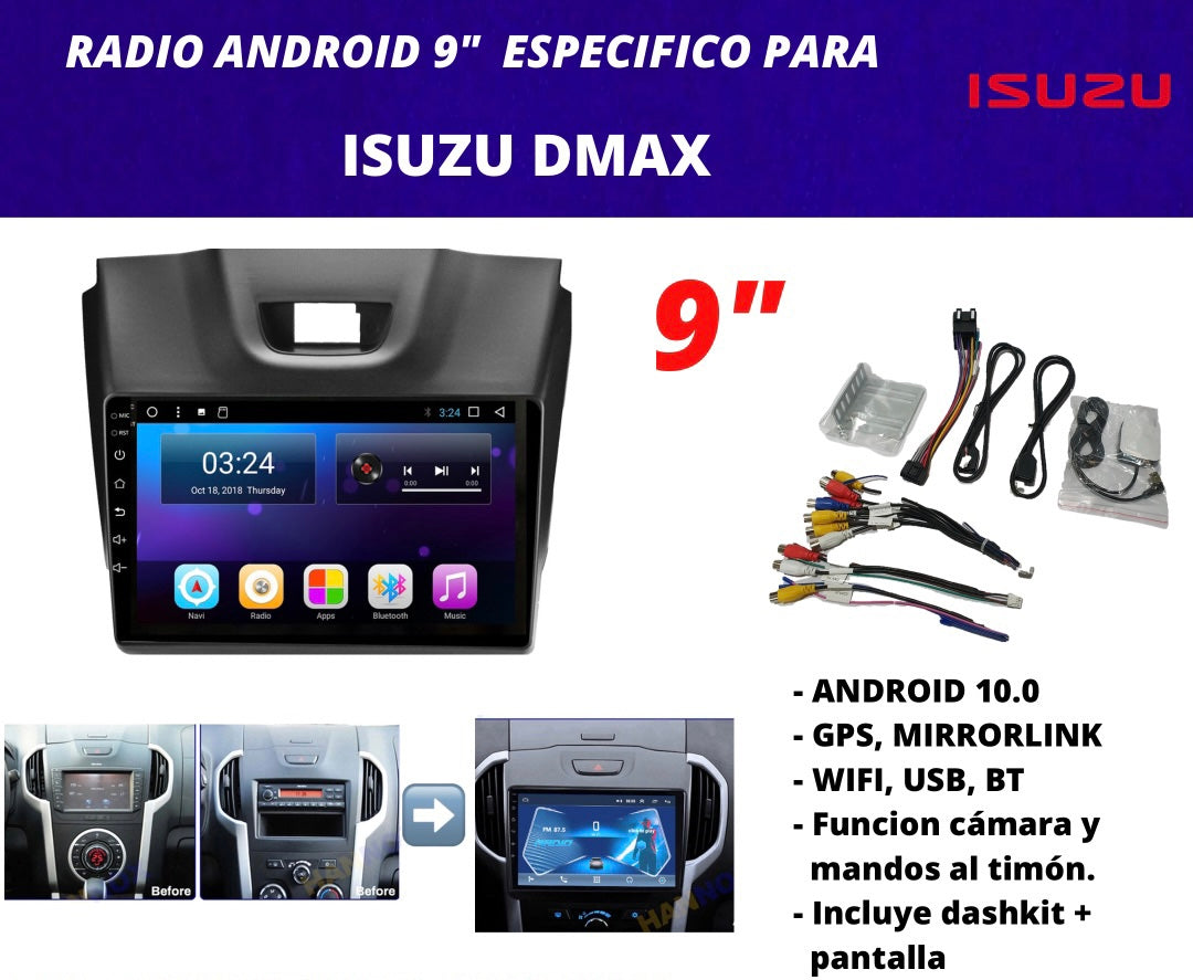 Radio Android 9 pulgadas – Multiservicios Hernandez