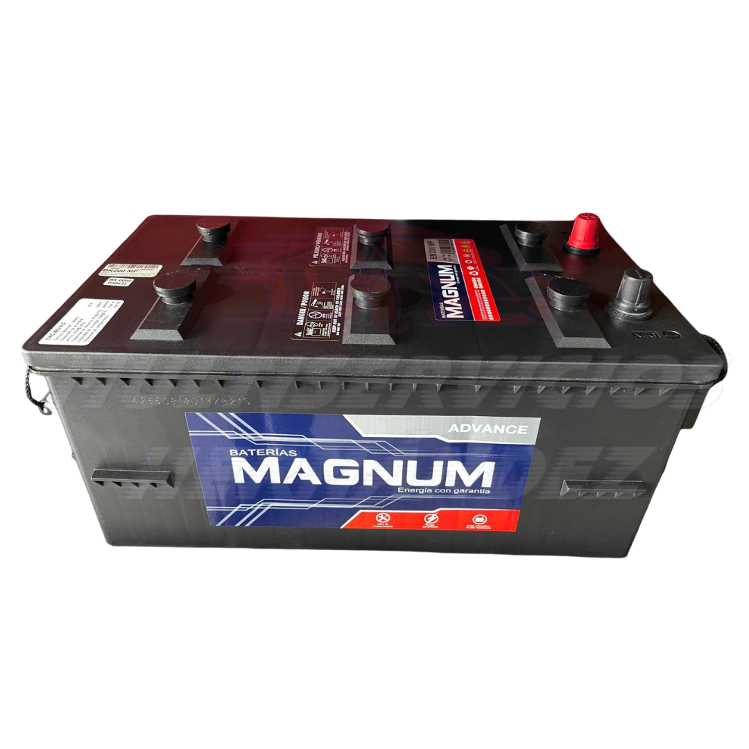 Batería Magnum BN200 MP para camión, bus, uso pesado o plantas (8D)