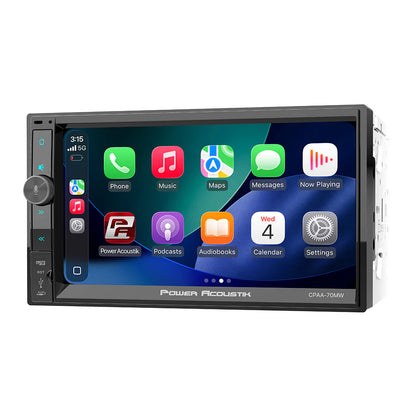 Radio de pantalla Power Acoustik CPAA-70MW Carplay / Android Auto inalámbrico