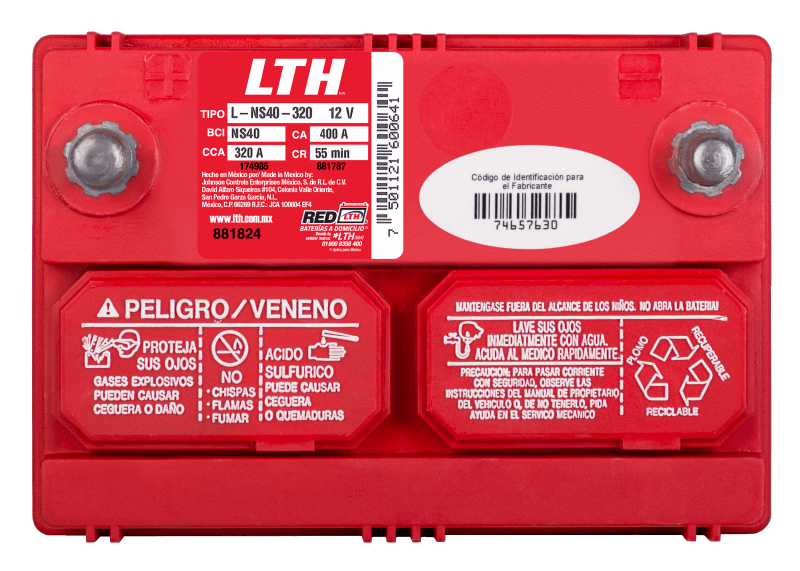 Batería para carro LTH NS40-320