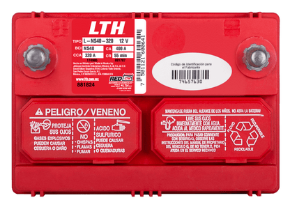 Batería para carro LTH NS40-320