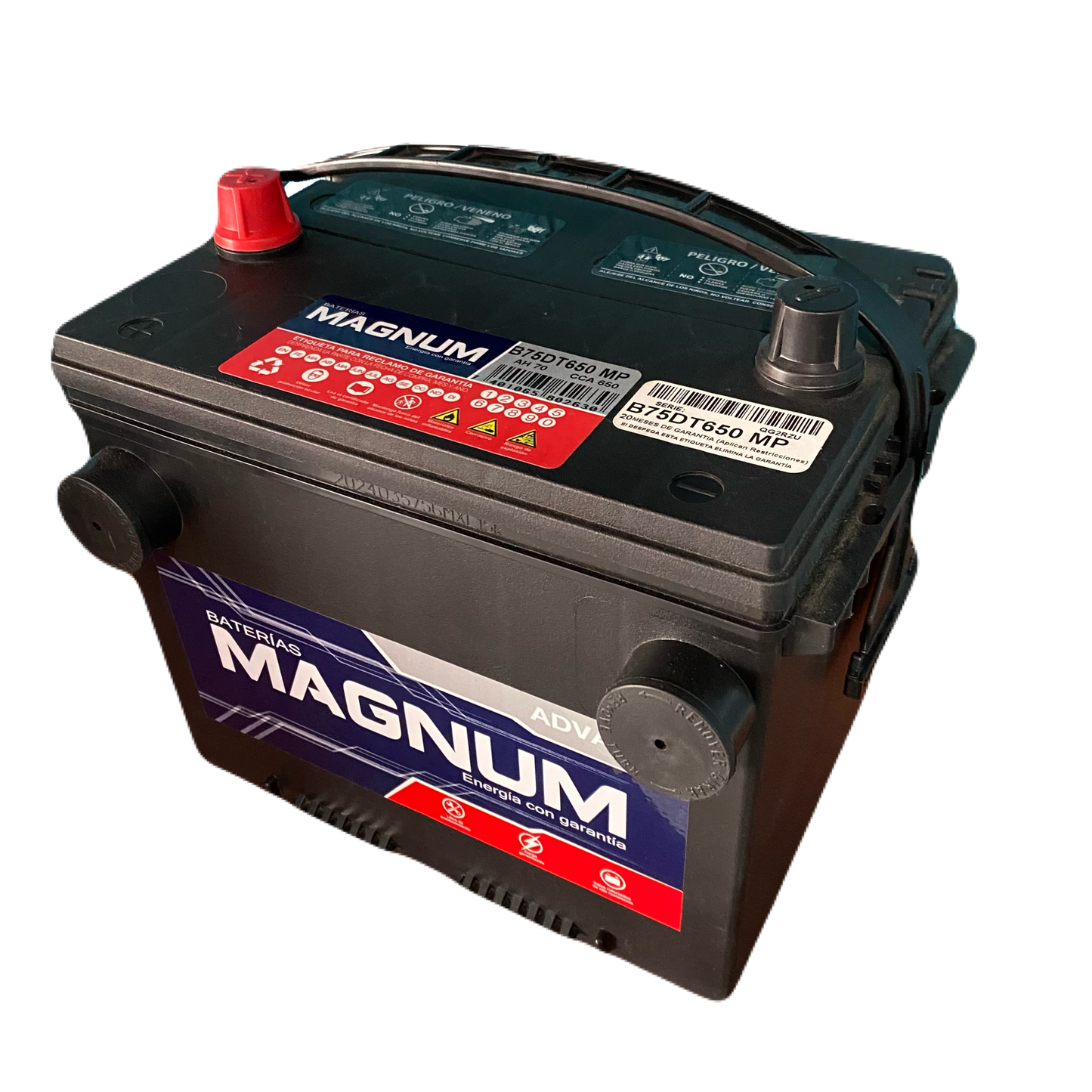 Batería para carro Magnum 75DT650