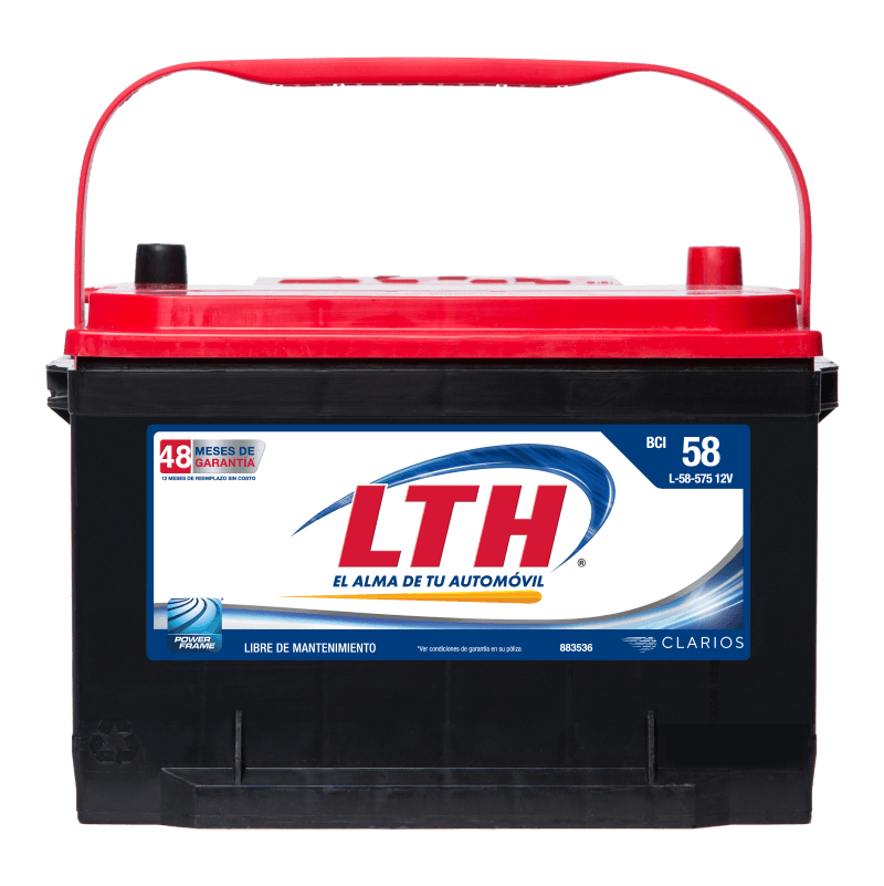 Batería para carro LTH 58R-575 o 58-575