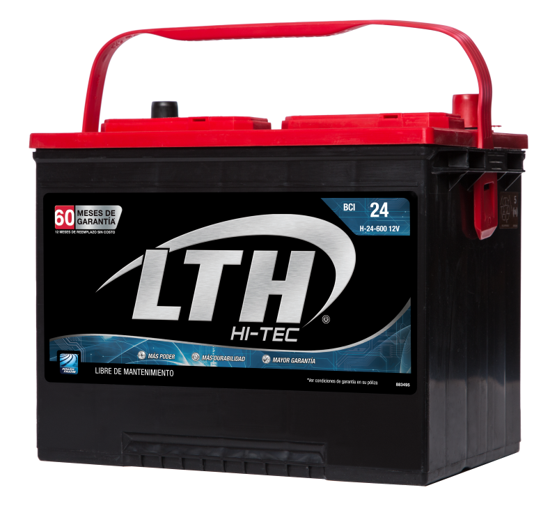 Batería para carro LTH HITEC 24R-600 o 24-600