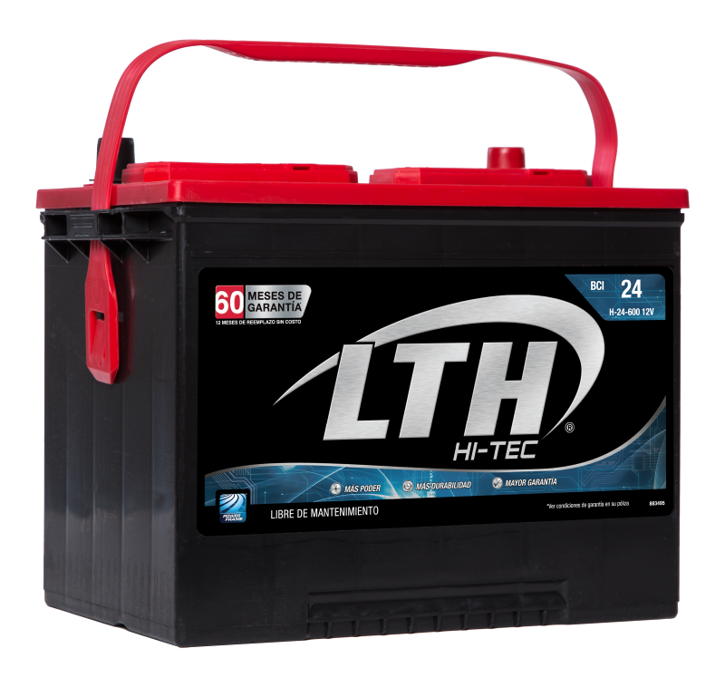 Batería para carro LTH HITEC 24R-600 o 24-600