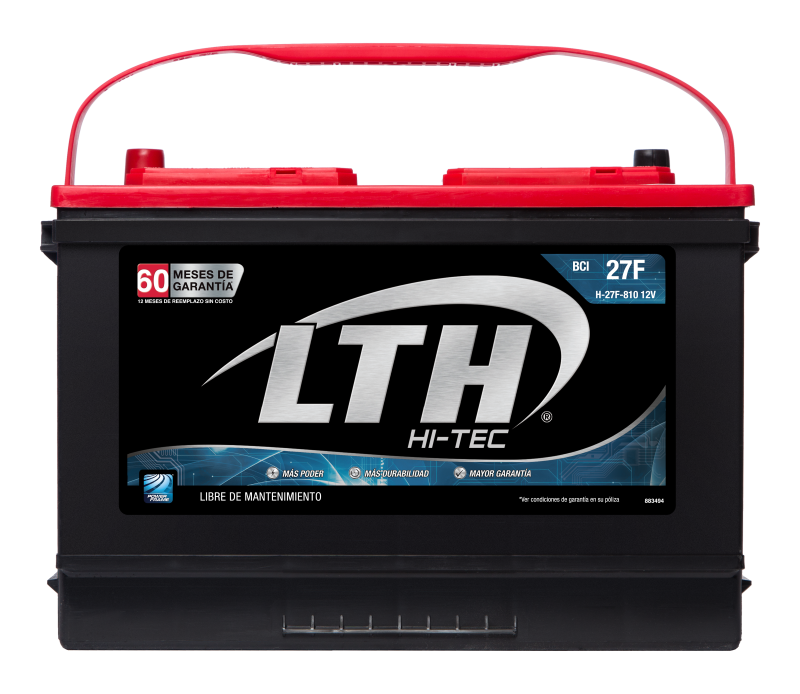 Batería para carro o camión LTH HITEC 27F-810