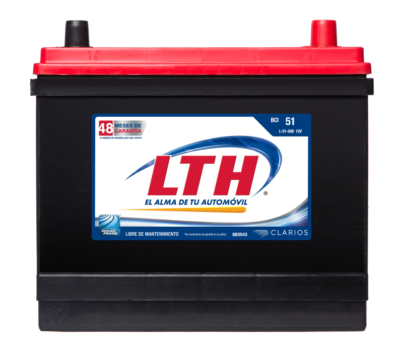 Batería para carro LTH 51R-500 o 51-500