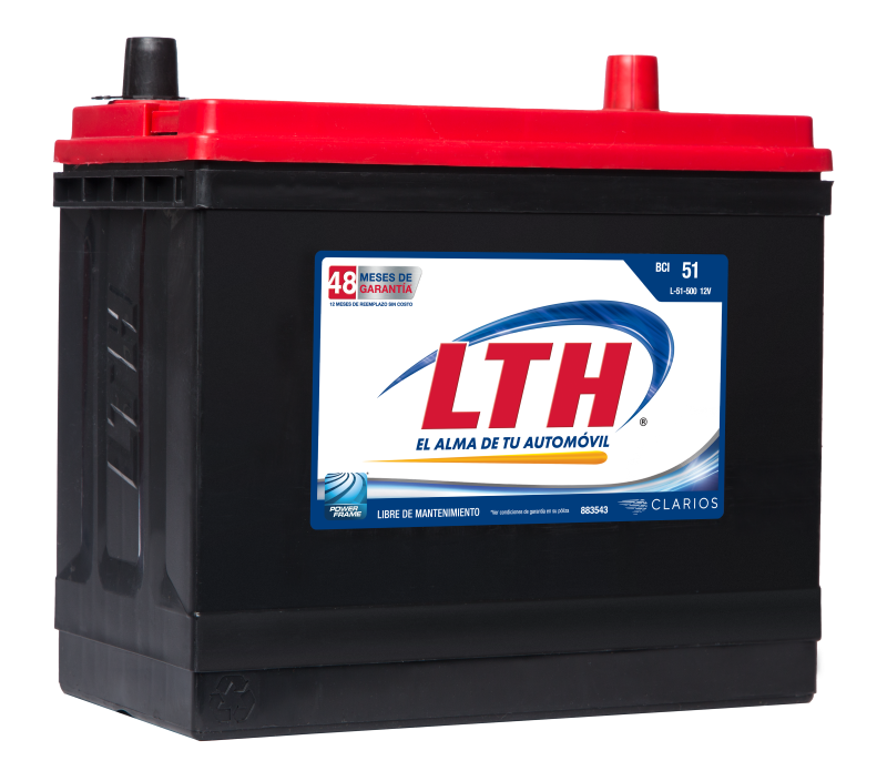 Batería para carro LTH 51R-500 o 51-500