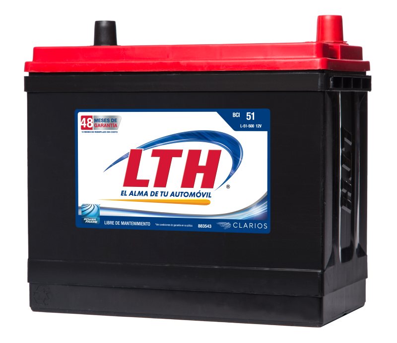 Batería para carro LTH 51R-500 o 51-500