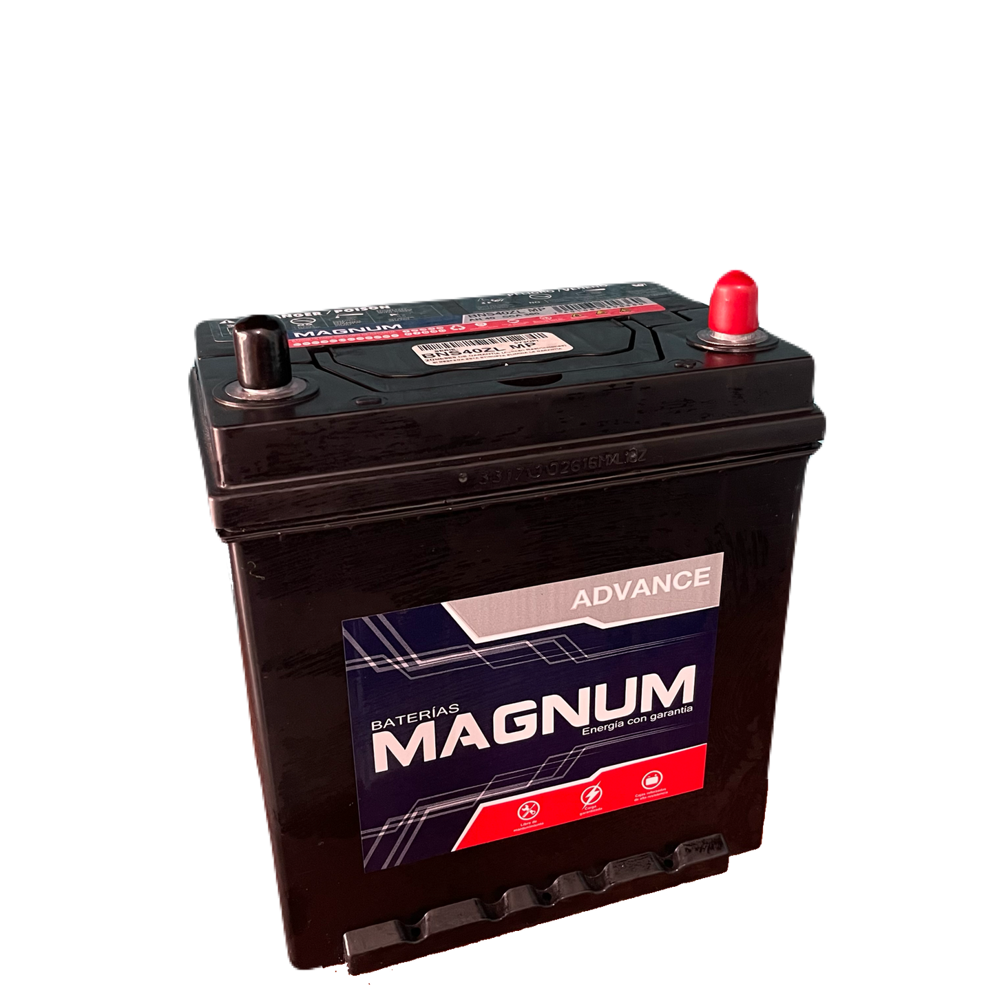 Batería para carro Magnum NS40ZL borner delgado