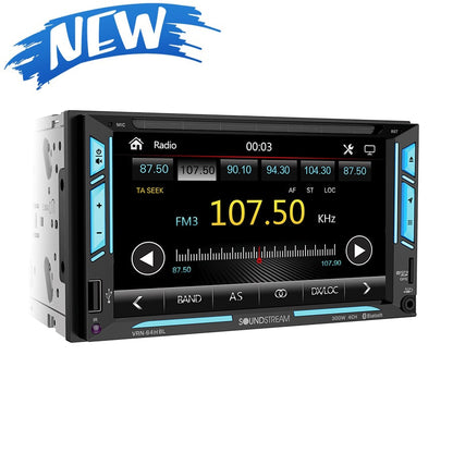 Soundstream VR-64HBLME 7 inch display radio