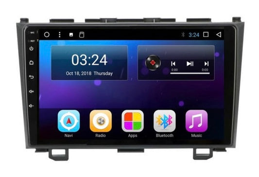 Combo Honda CR-V 2007-2011 | Radio de pantalla Android 9 pulgadas carplay / androidauto inalámbrico