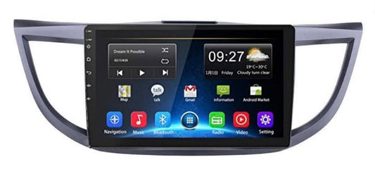 Combo Honda CR-V 2012-2016 | Radio de pantalla android 10 pulgadas carplay / androidauto inalámbrico