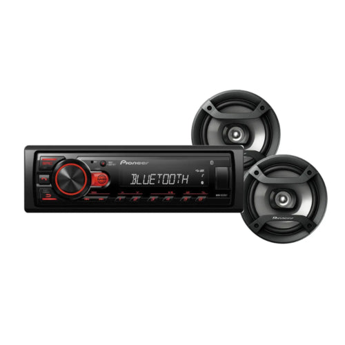 Combo radio y bocinas pioneer MXT-S236BT