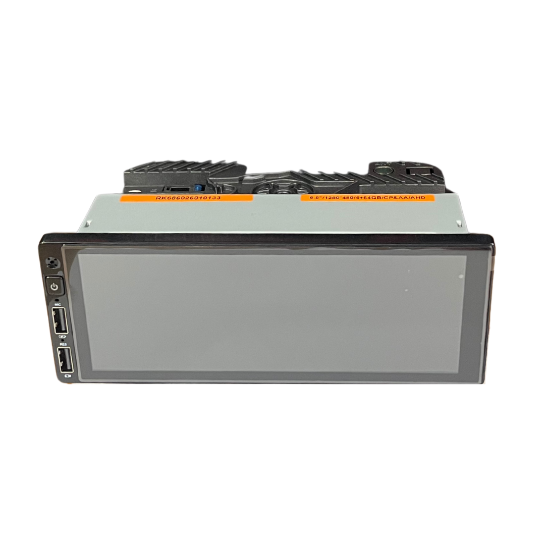 Radio android Radio de pantalla 1 Din Base 1 din Carplay y AndroidAuto 7 pulgadas largo
