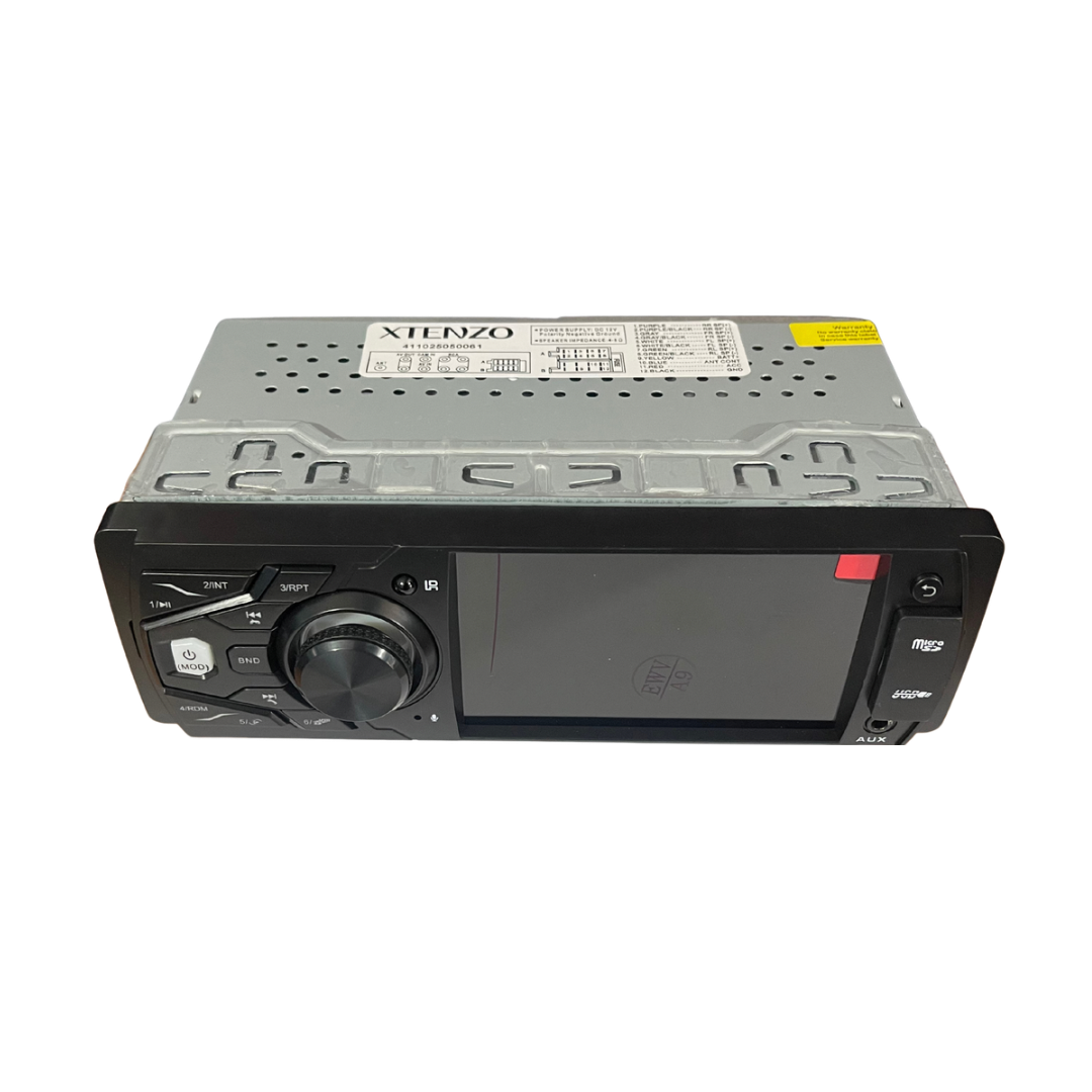 Radio con pantalla Xtenzo 4 pulgadas 1 din multifunciones