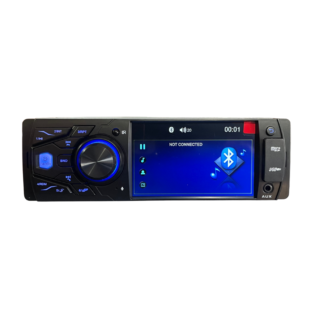 Radio con pantalla Xtenzo 4 pulgadas 1 din multifunciones