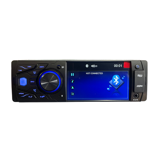 Radio con pantalla Xtenzo 4 pulgadas 1 din multifunciones