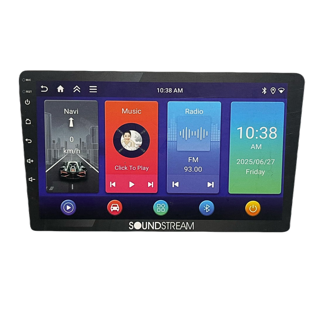 Radio de pantalla Android 10 pulgadas Soundstream Carplay / Android Auto inalámbrico VEX-100