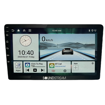 Radio de pantalla Android 10 pulgadas Soundstream Carplay / Android Auto inalámbrico VEX-100