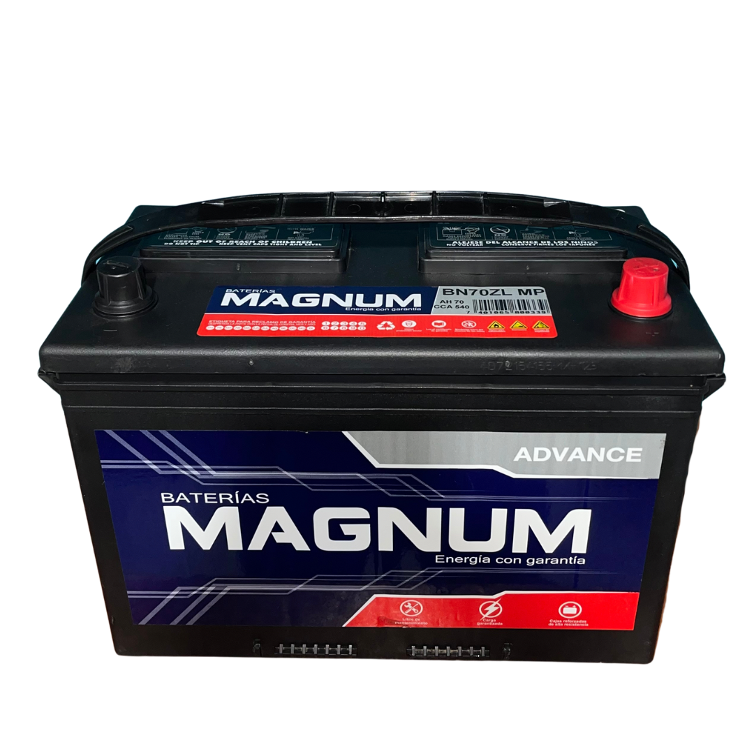 Batería para carro Magnum BN70Z o BN70ZL