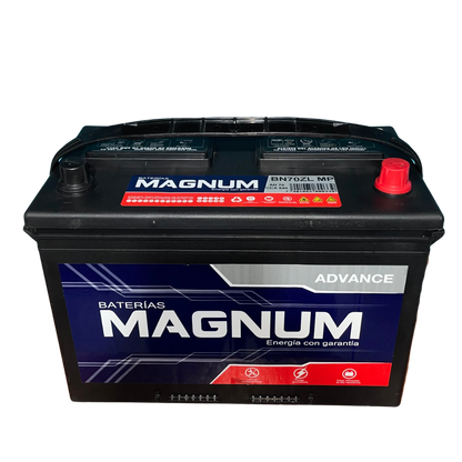 Batería para carro Magnum BN70Z o BN70ZL