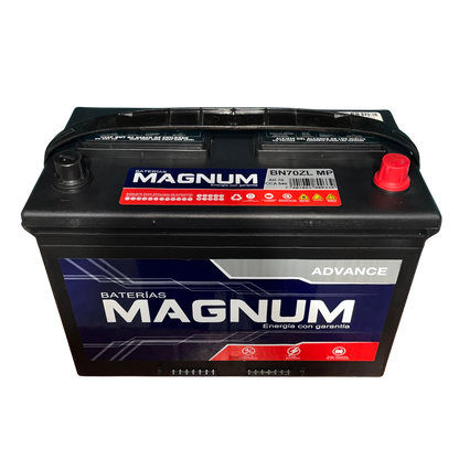 Batería para carro Magnum BN70Z o BN70ZL