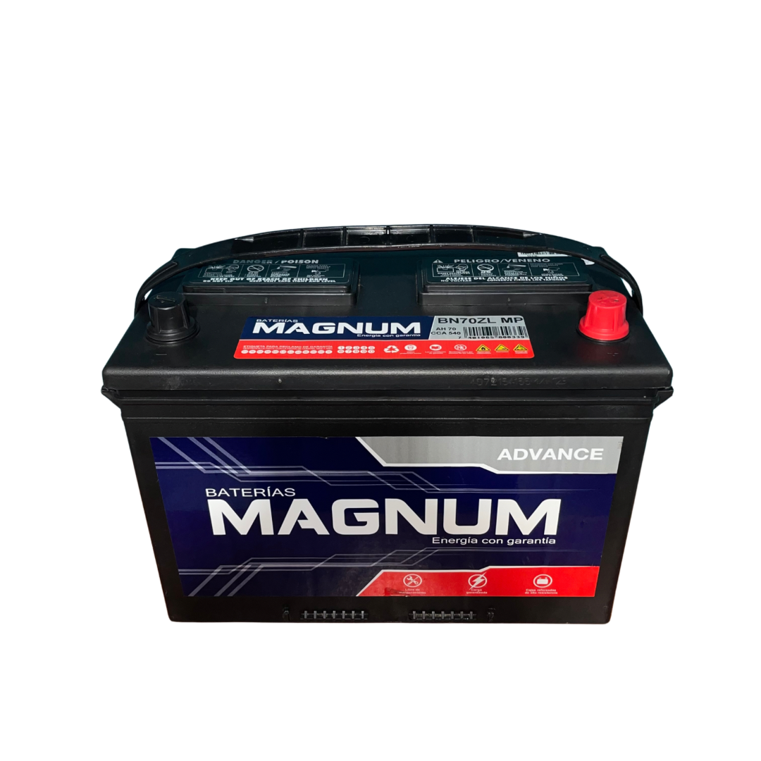 Batería para carro Magnum BN70Z o BN70ZL