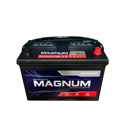 Batería para carro Magnum BN70Z o BN70ZL