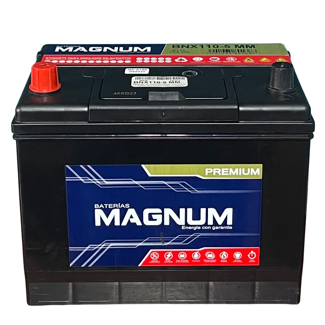 Batería para carro Magnum Premium BNX110-5L MM / BNX110-5 MM