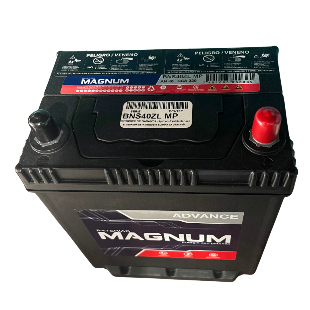 Batería para carro Magnum NS40ZL