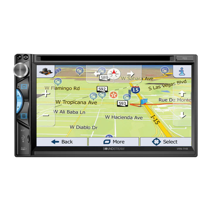 Radio de pantalla Soundstream VRN-7HB GPS/DVD/CD