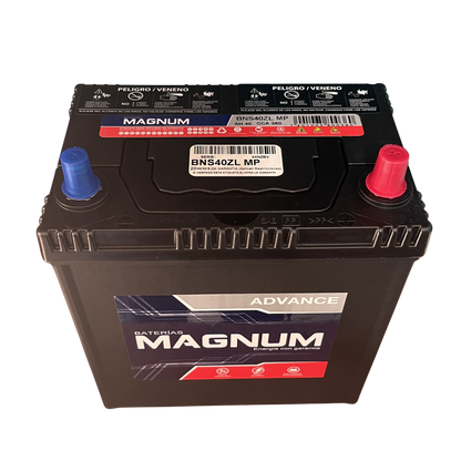 Batería para carro Magnum NS40ZL (Con o sin pestaña)