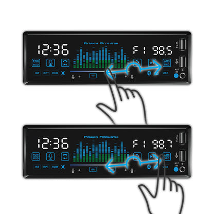 Radio táctil 1 din power acoustik PL-60MB