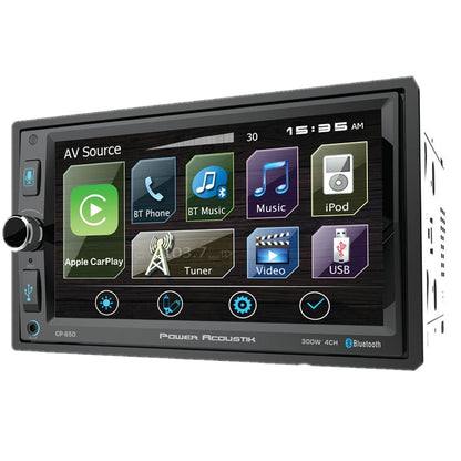 Radio Power Acoustik PTV-CP-650 | Carplay/AndroidAuto | Screen radio