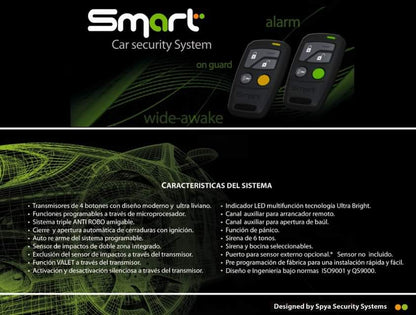 Smart Car Security System Alarm